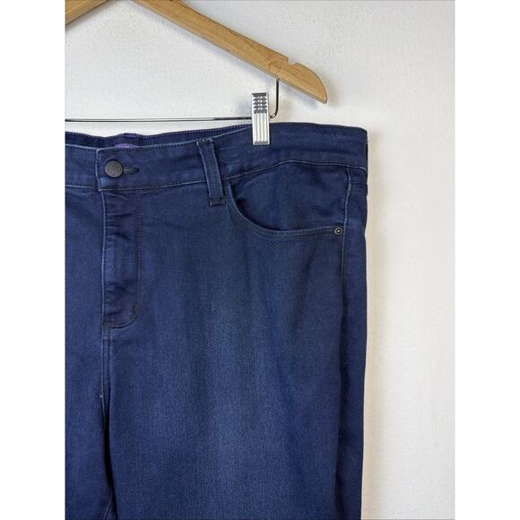 NYDJ Jeans Womens Plus 20W Blue jade leggings norwell wash mid rise lift tuck - Picture 2 of 13